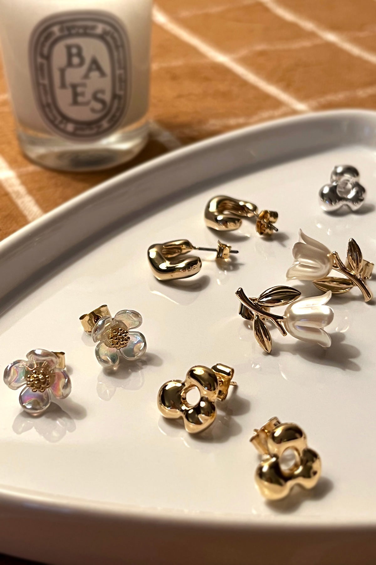 Tulip Flower Earrings
