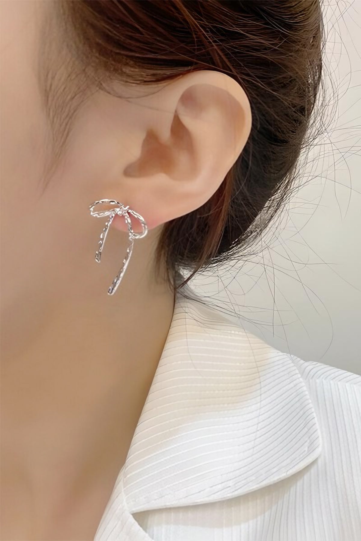 Ribbon Bow Earrings