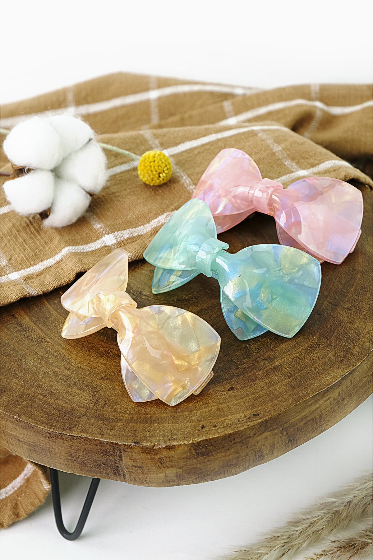 Jelly Bow Barrette