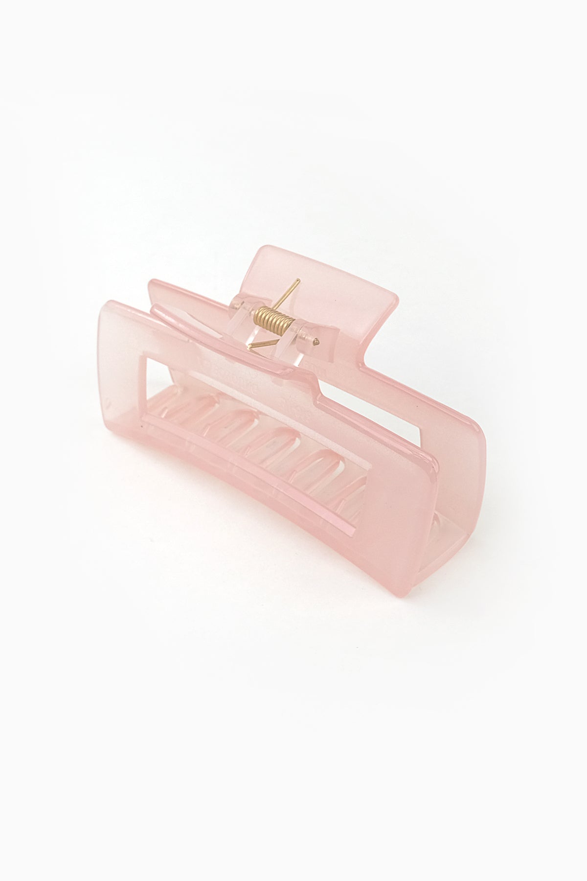 Pink Oversized Claw Hair Clip