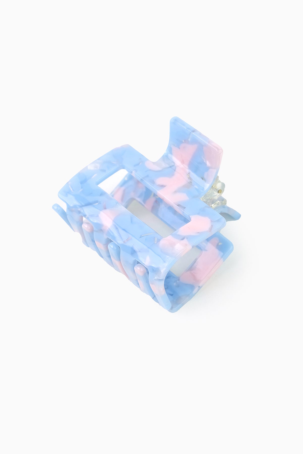 Tortoise Square Cutout Claw Hair Clip