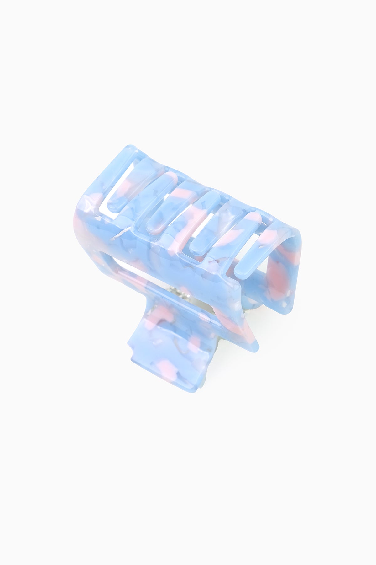 Tortoise Square Cutout Claw Hair Clip