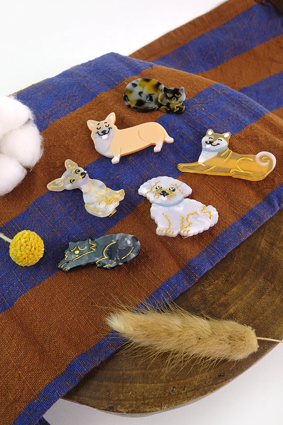 Shiba Inu Hair Clip