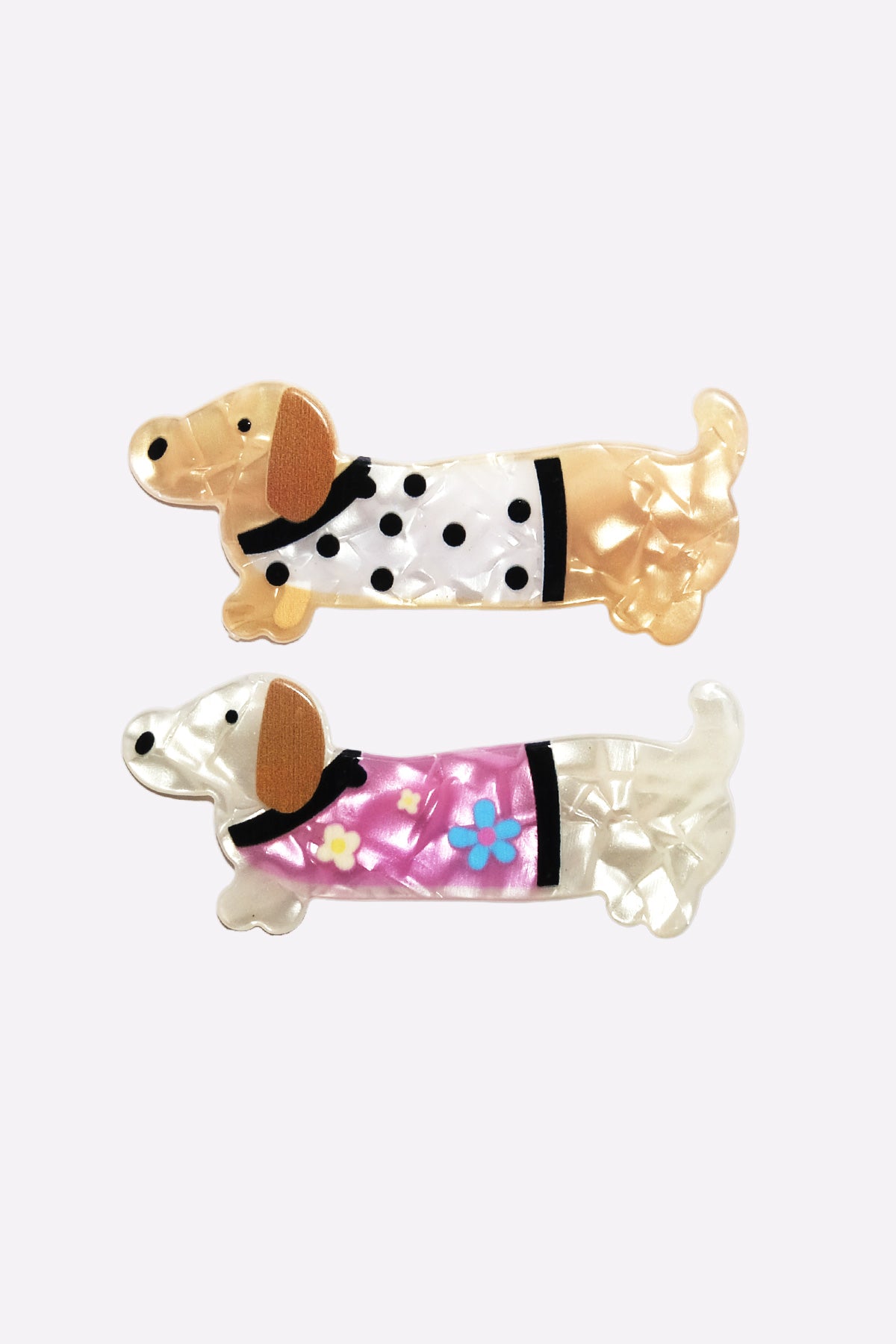 Dachshund Hair Clips (Set of 2)