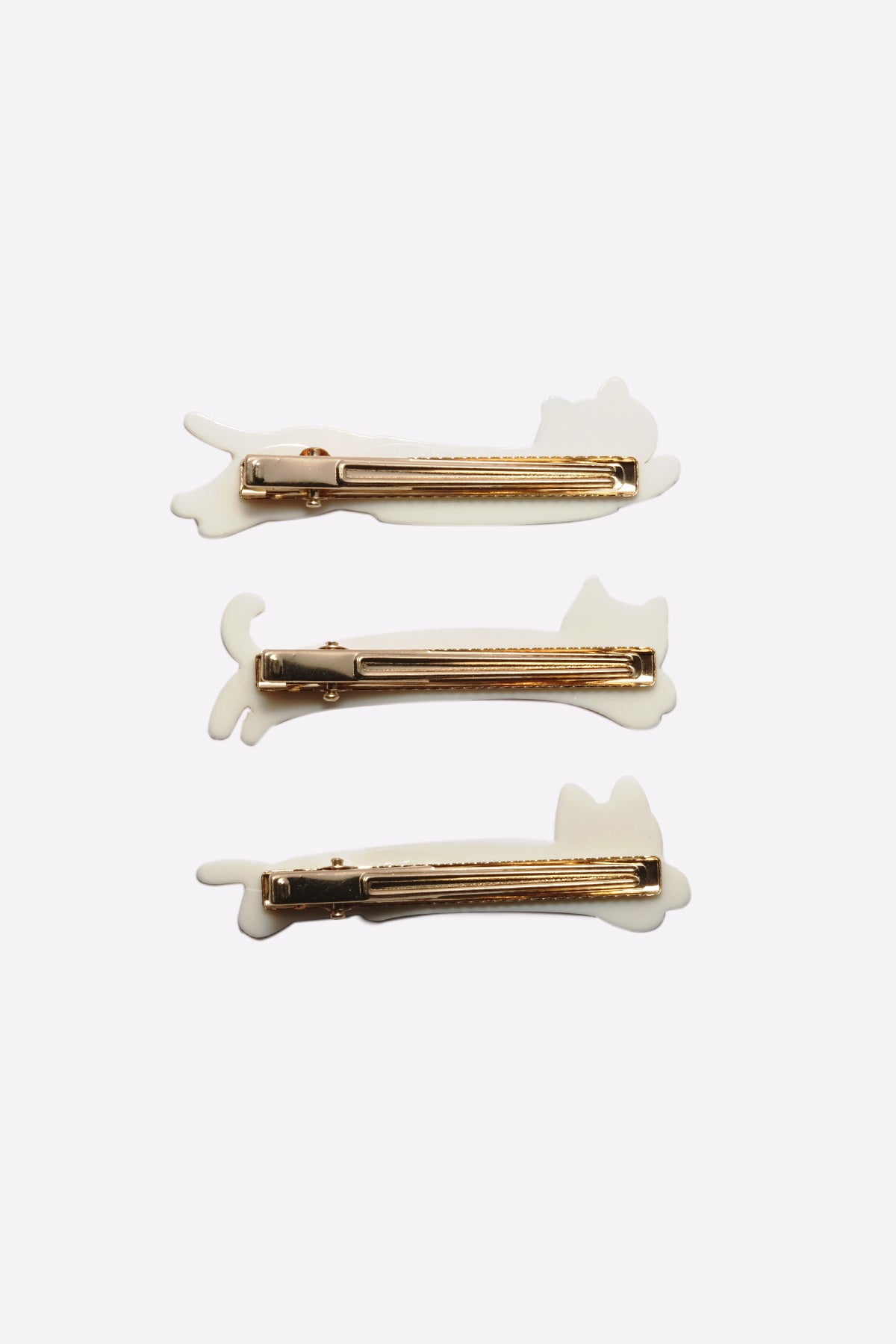 Spotted Cat Hair Clips (Set of 3)
