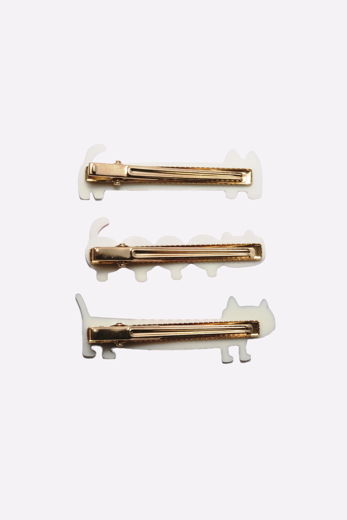 Tabby Cat Hair Clips (Set of 3)