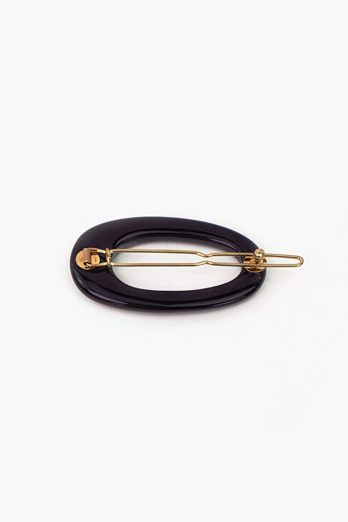 Oval Retro Style Hair Clip