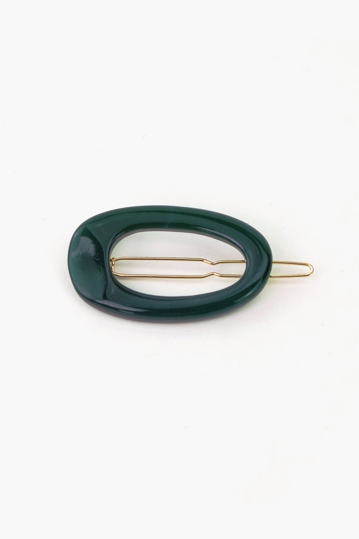 Oval Retro Style Hair Clip