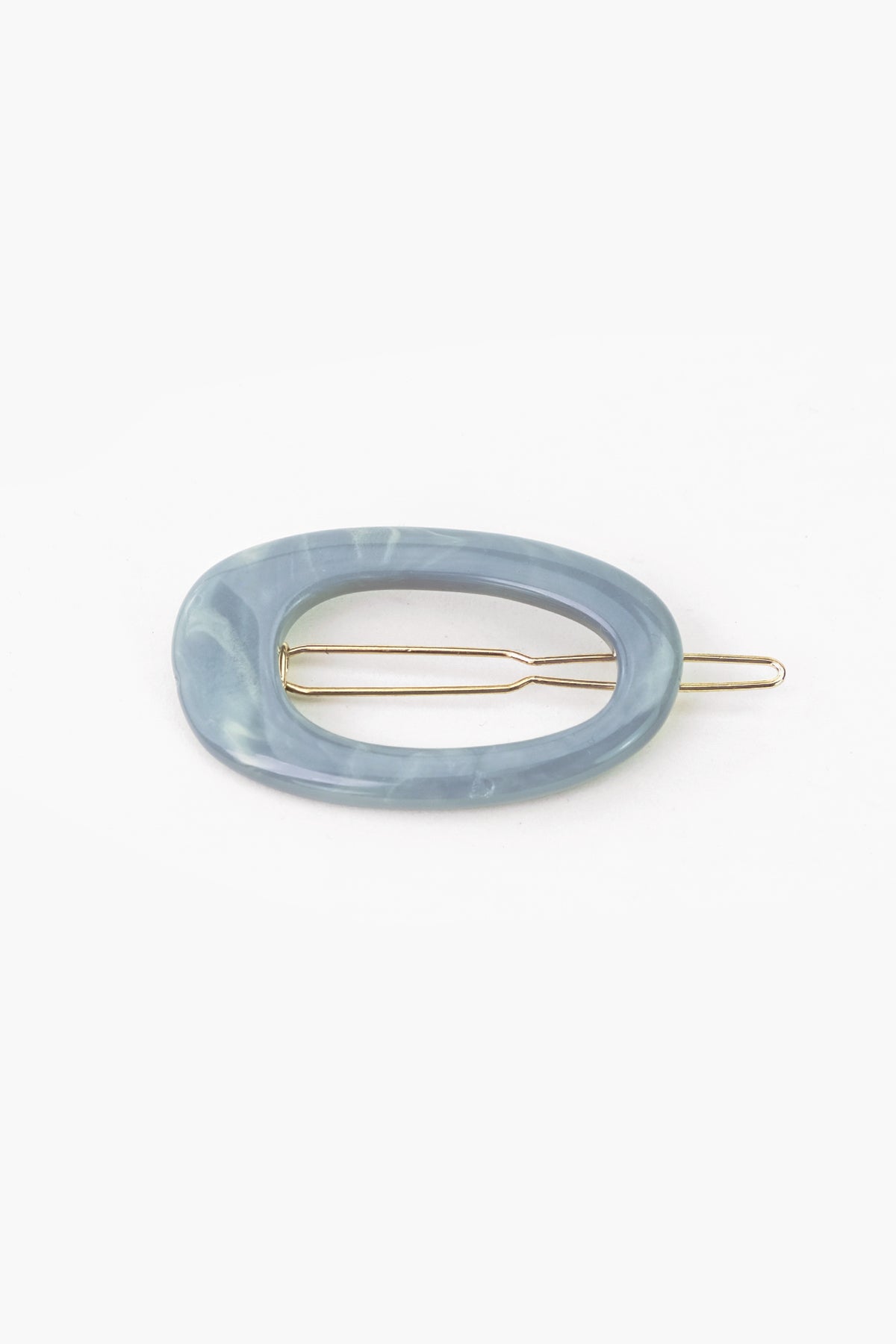 Oval Retro Style Hair Clip