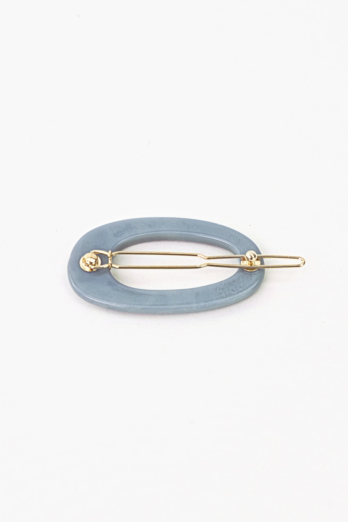 Oval Retro Style Hair Clip