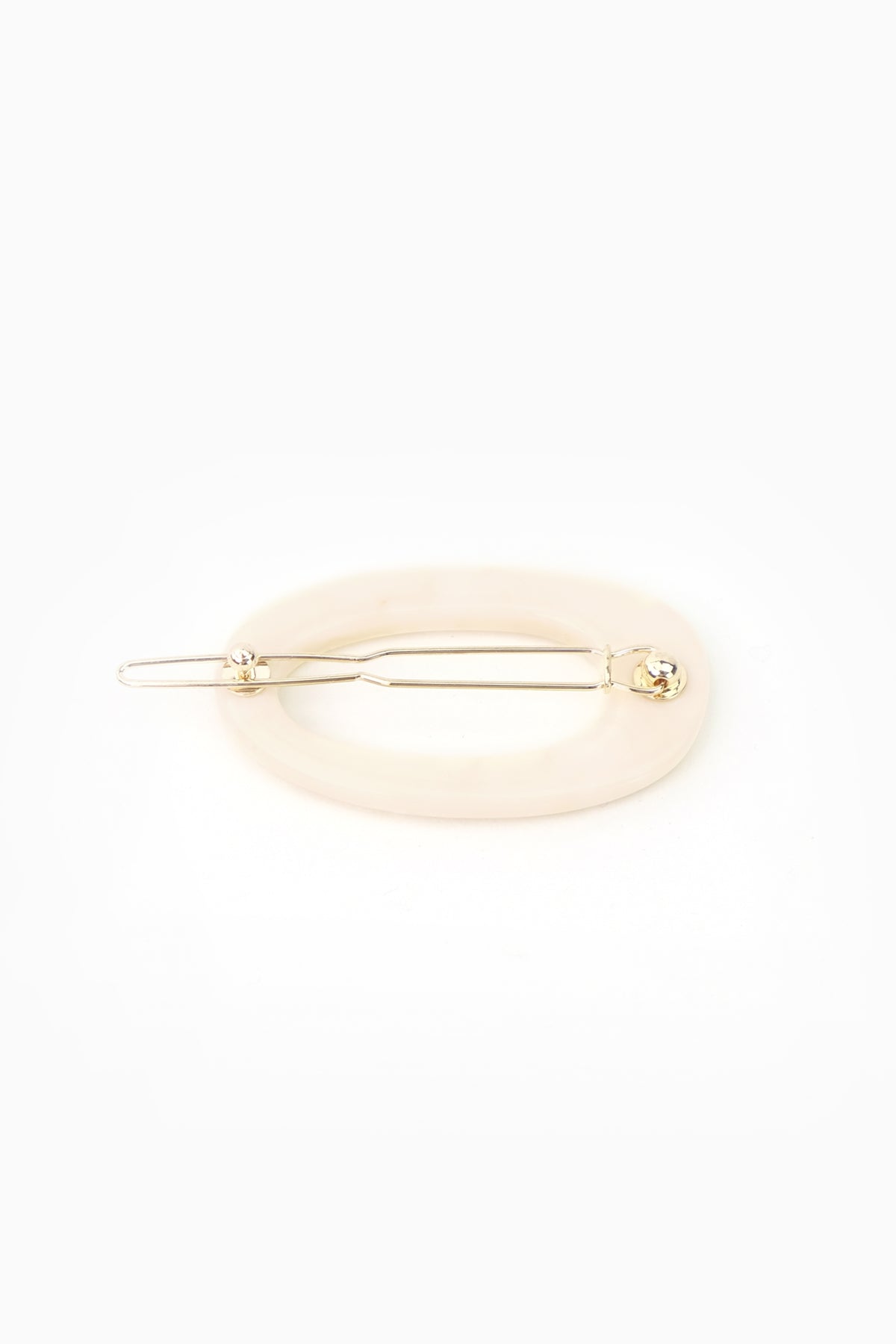 Oval Retro Style Hair Clip