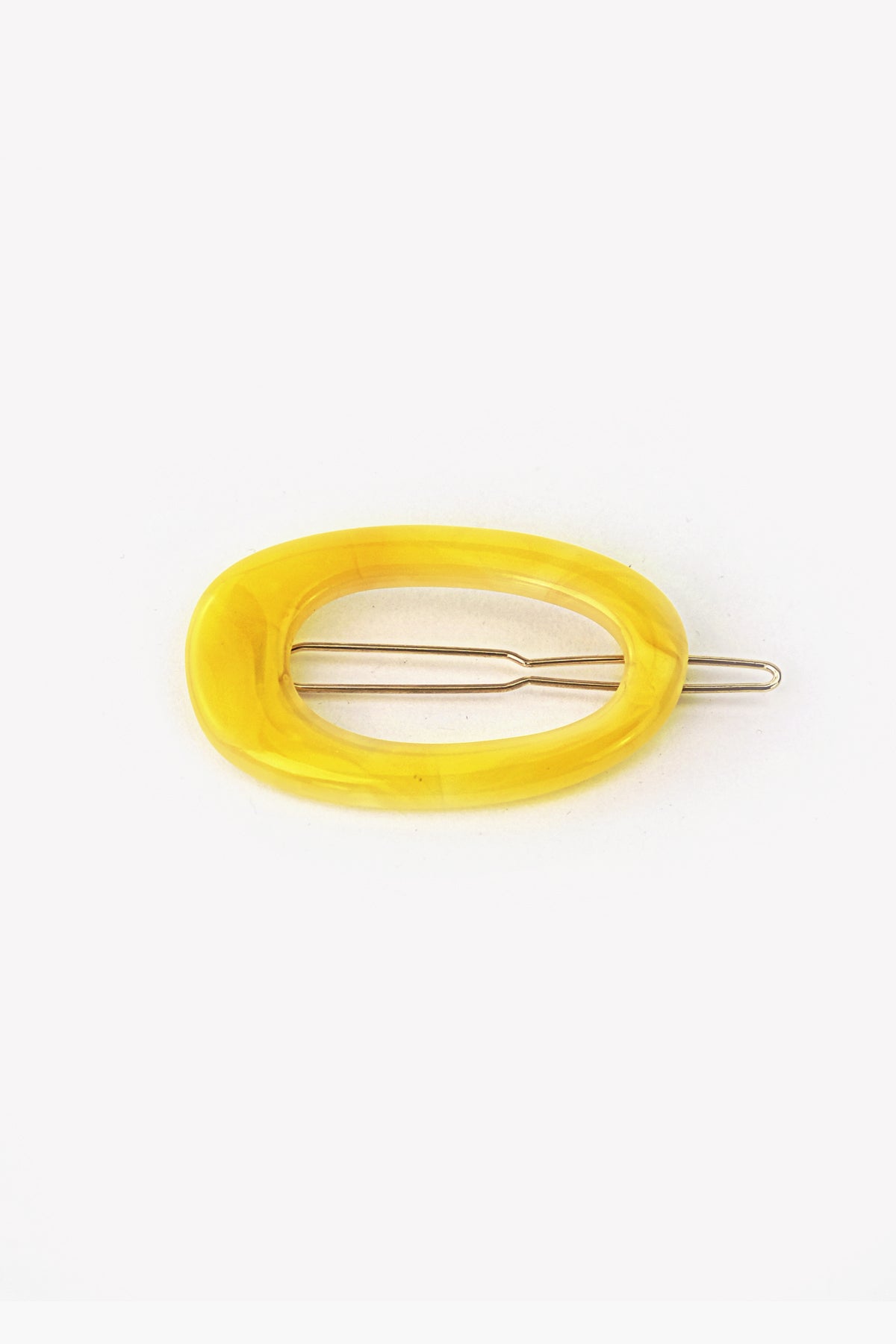 Oval Retro Style Hair Clip