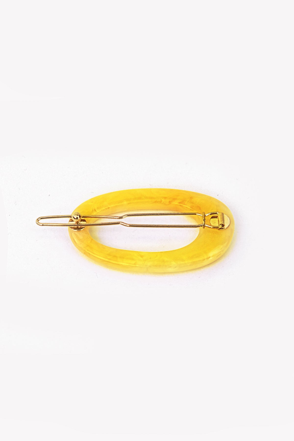 Oval Retro Style Hair Clip