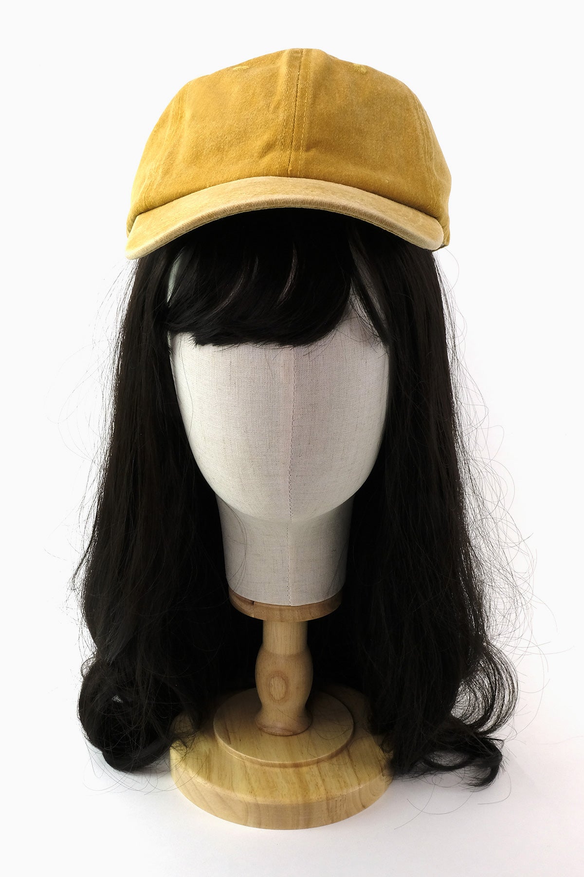 Plain Denim Baseball Cap (Washed Tan)