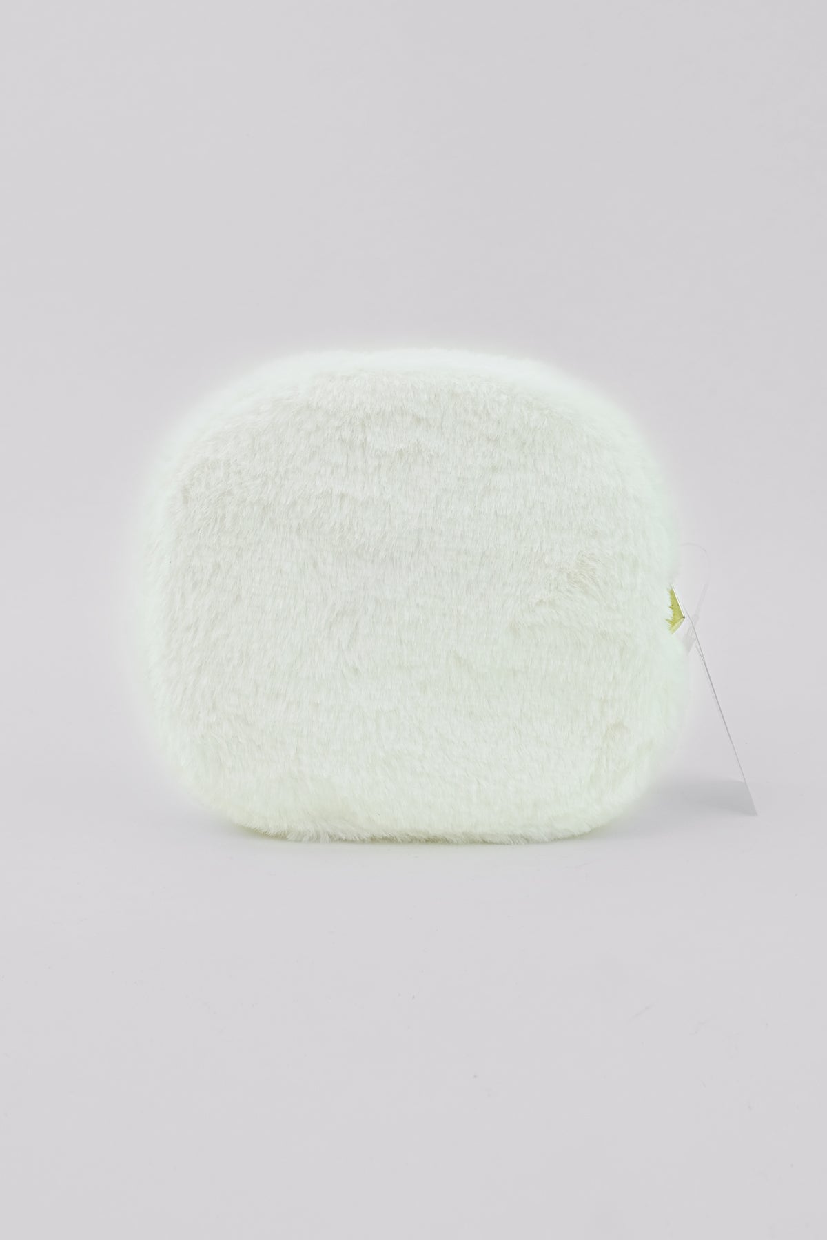 Fuzzy Bichon Frise Pouch (White)