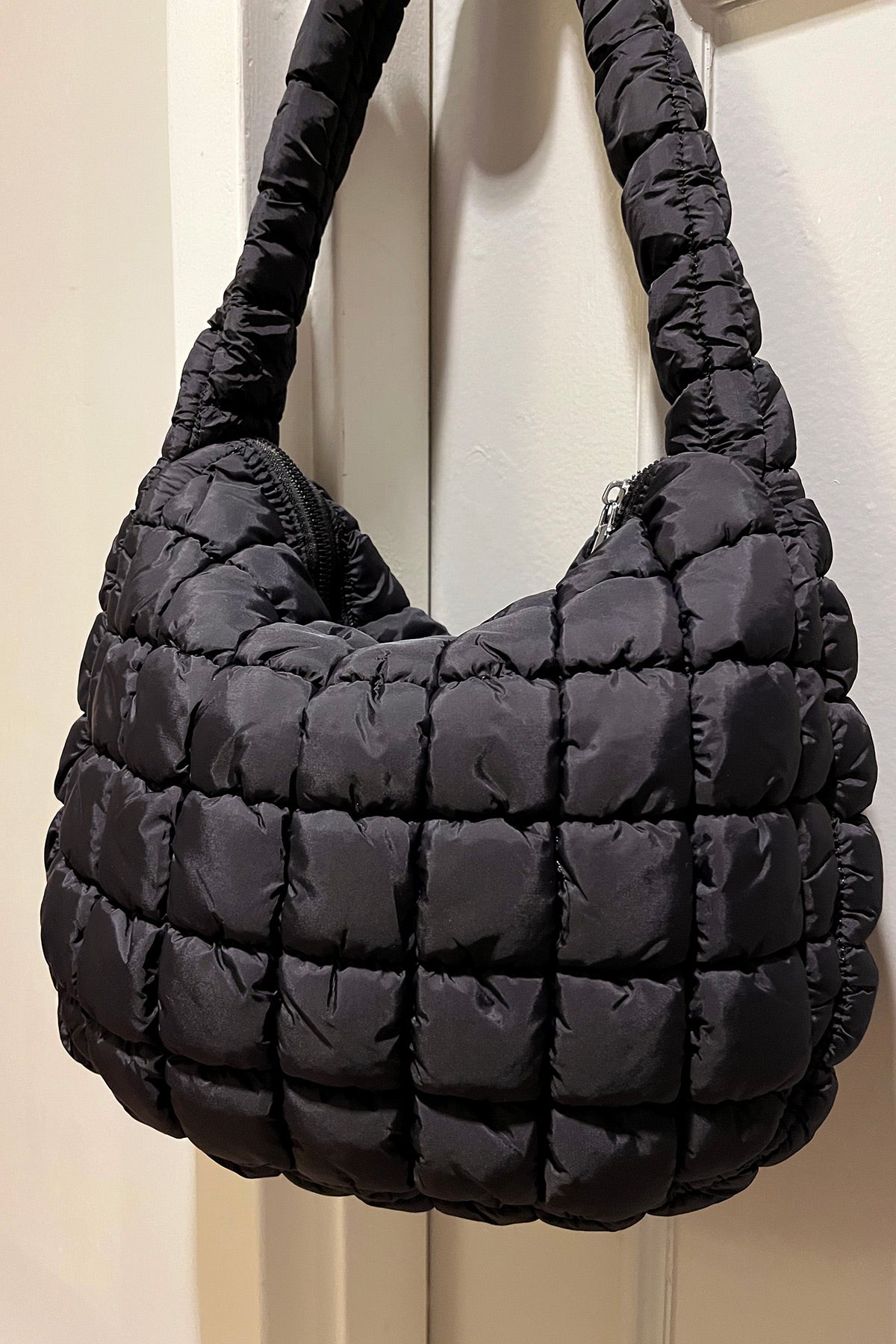 Quilted Padding Bag (Black)