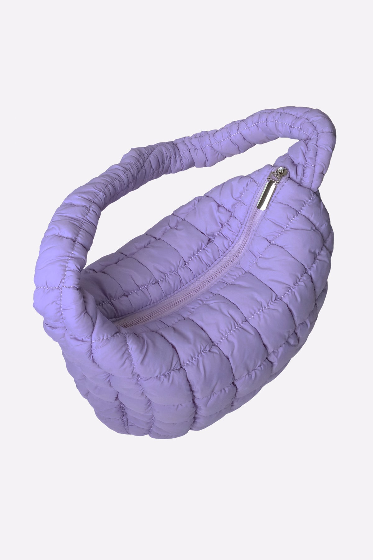 Quilted Padding Bag (Purple)
