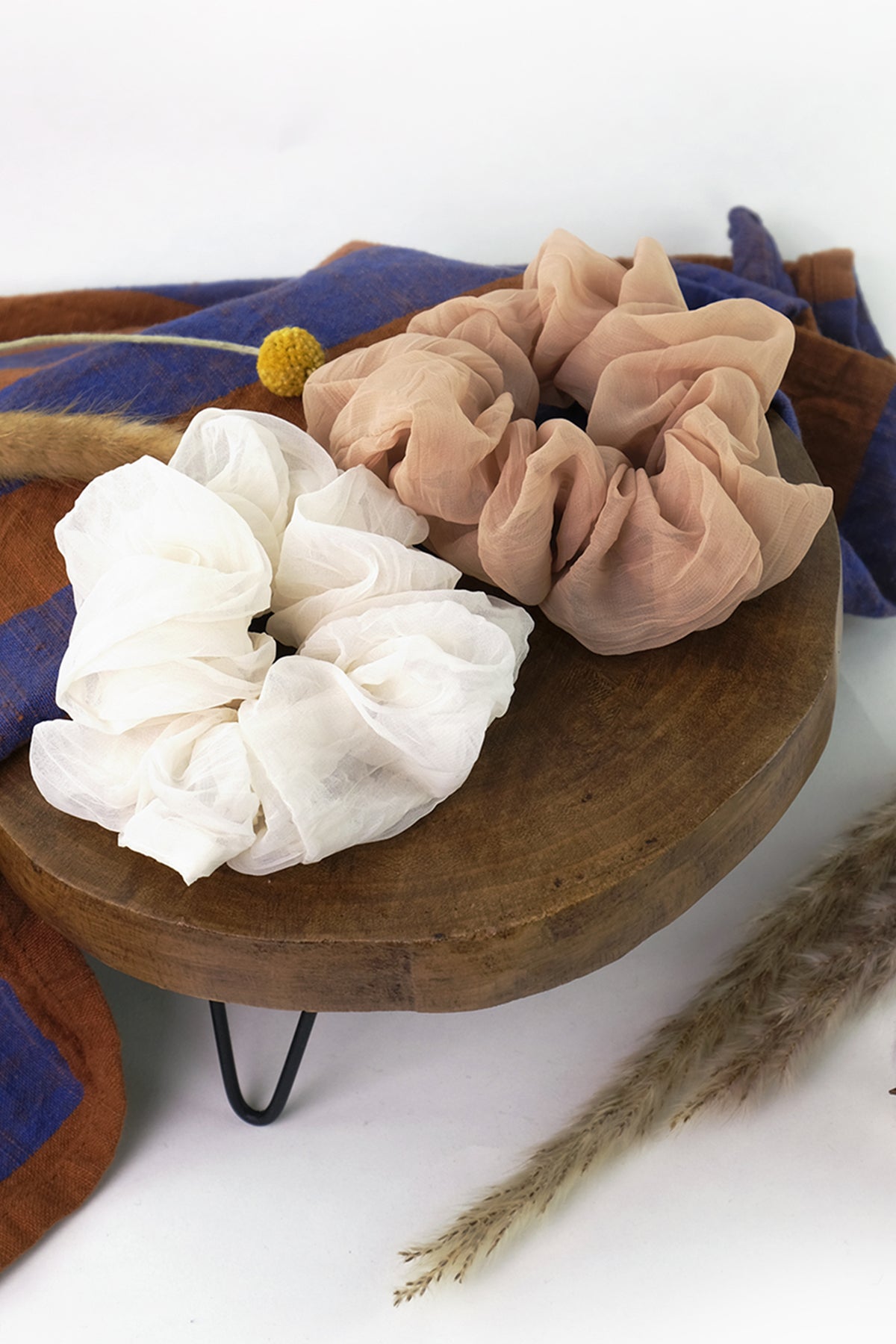 Sheer scrunchie