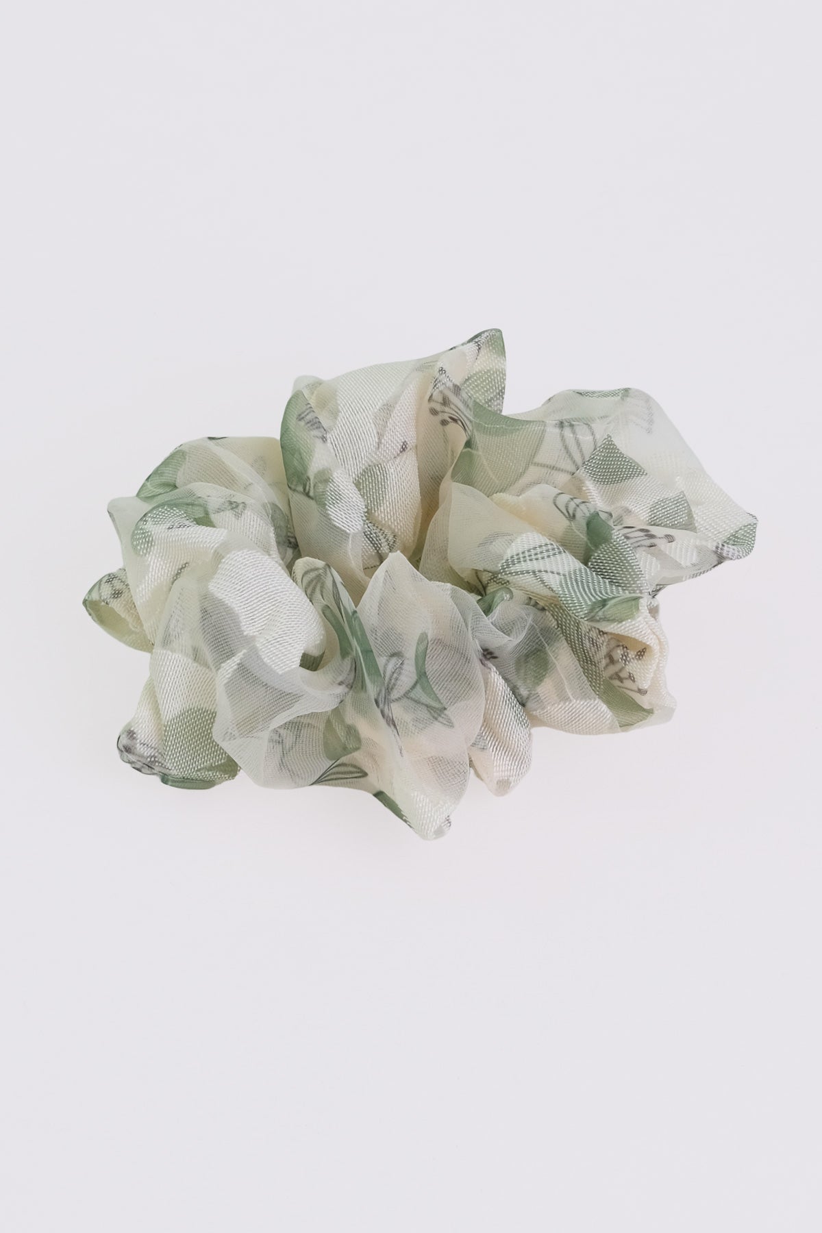 Spring Floral Scrunchie