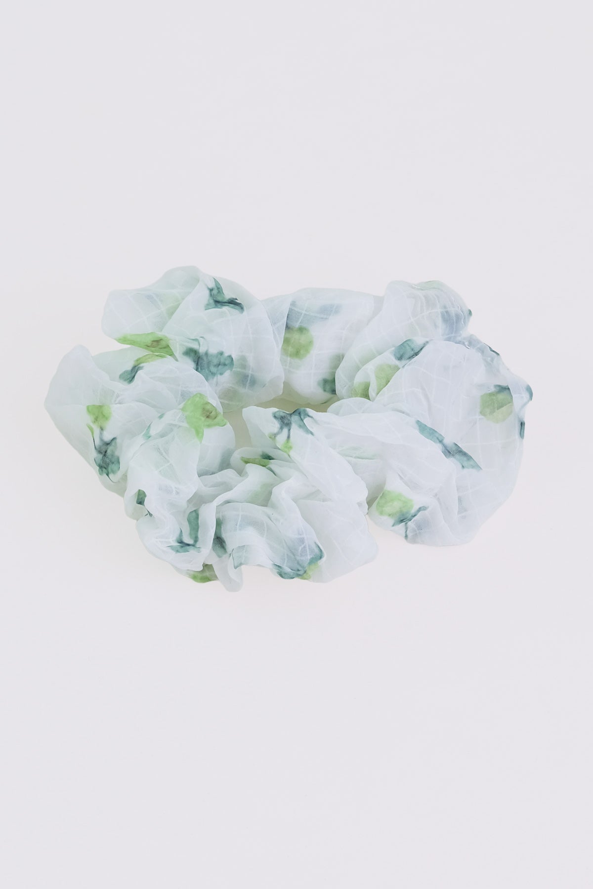 Spring Floral Scrunchie