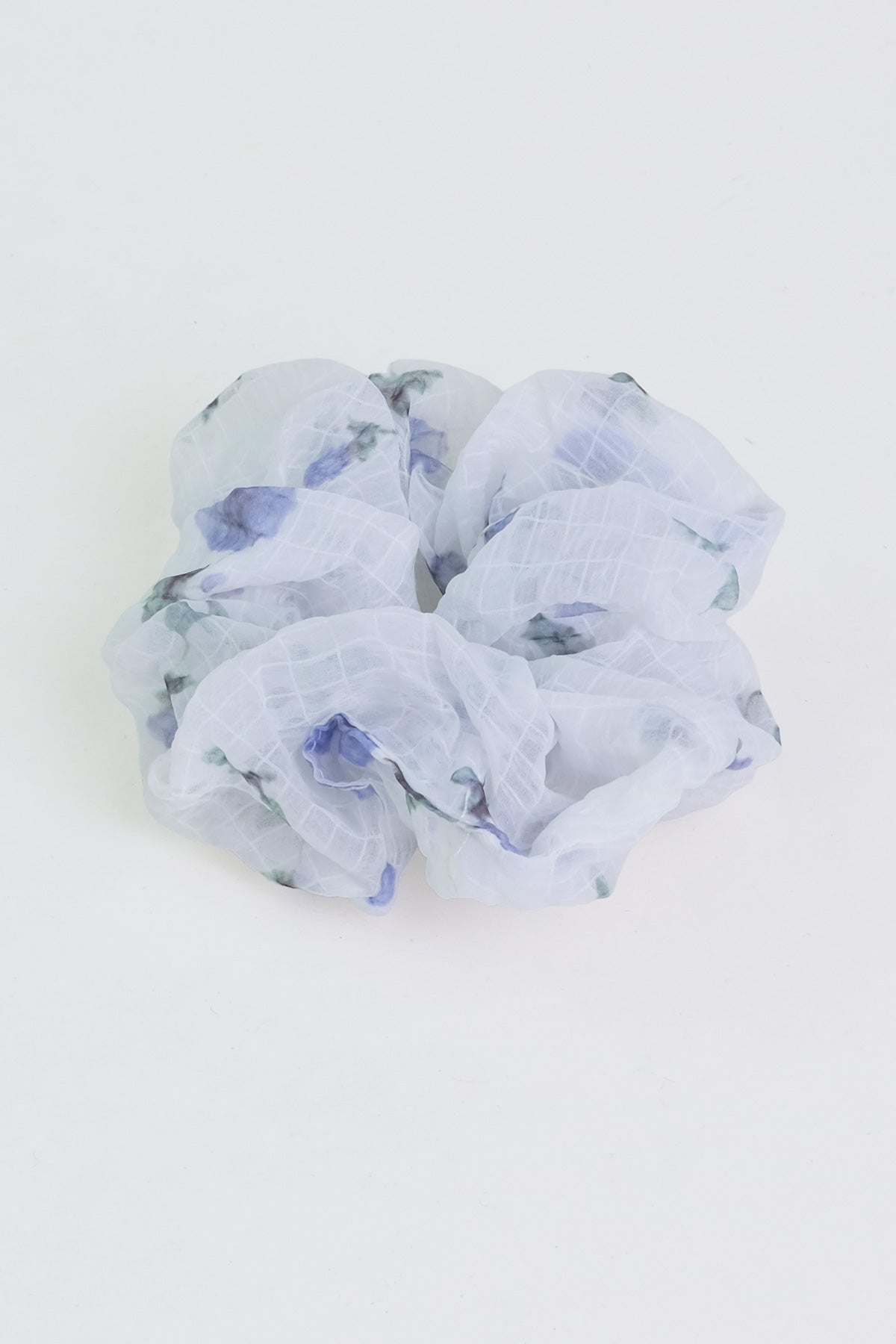 Spring Floral Scrunchie