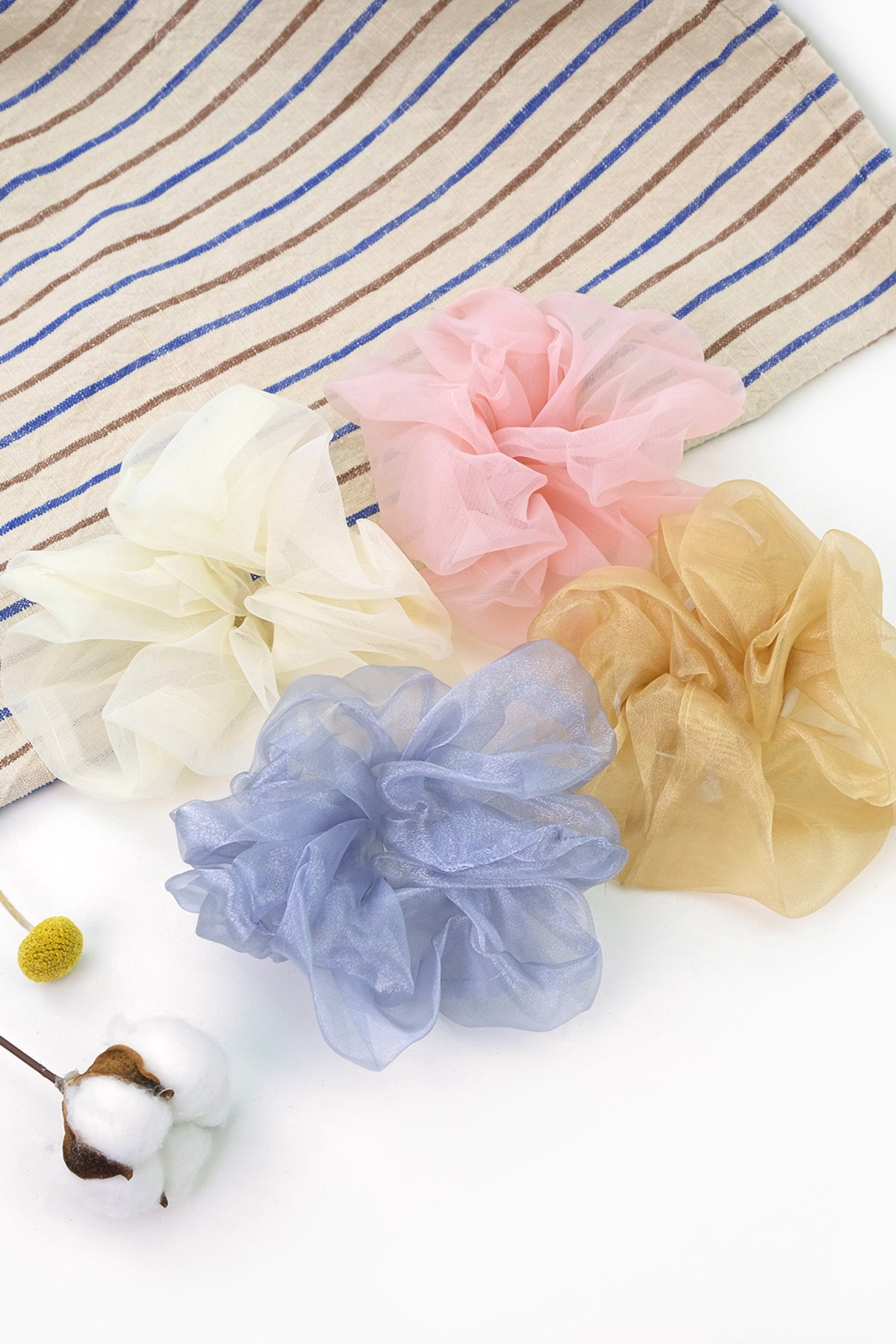 Oversized Organza Scrunchie