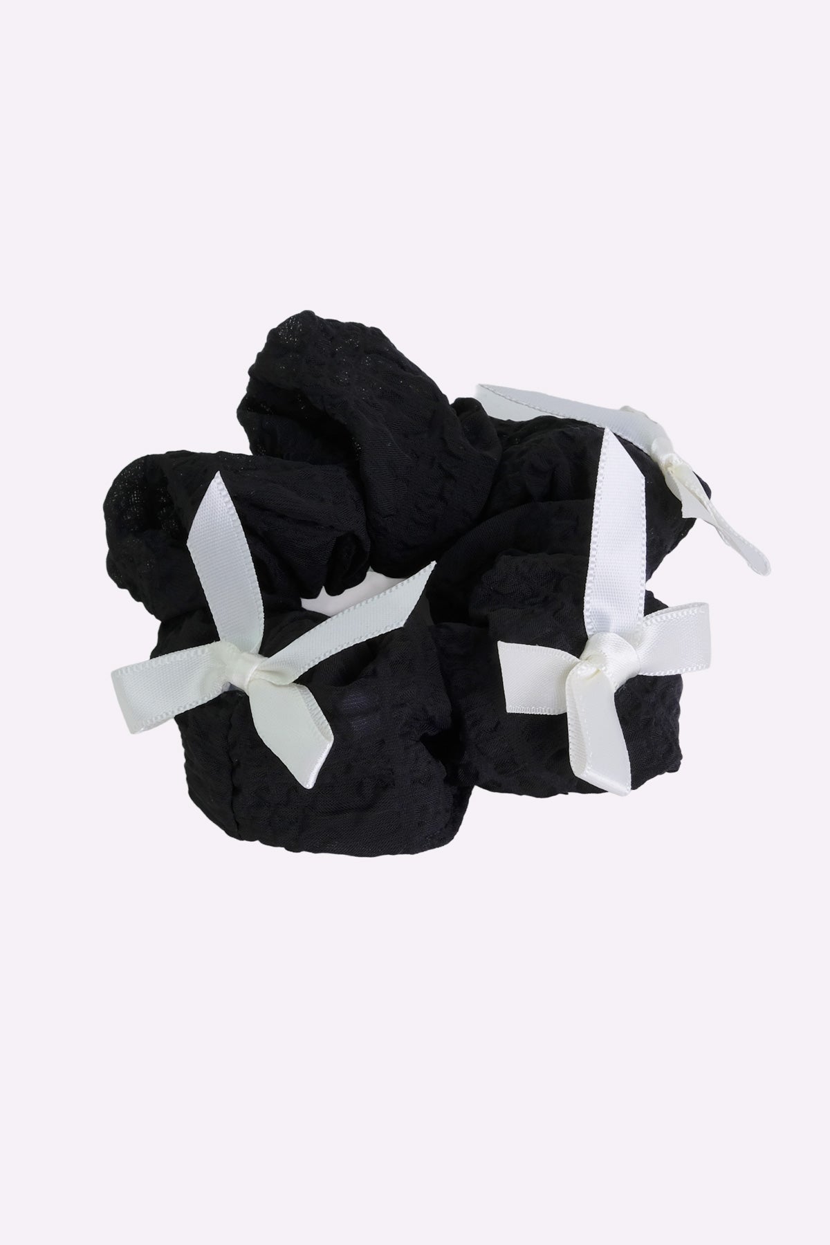 Cute Ribbon Accent Scrunchie