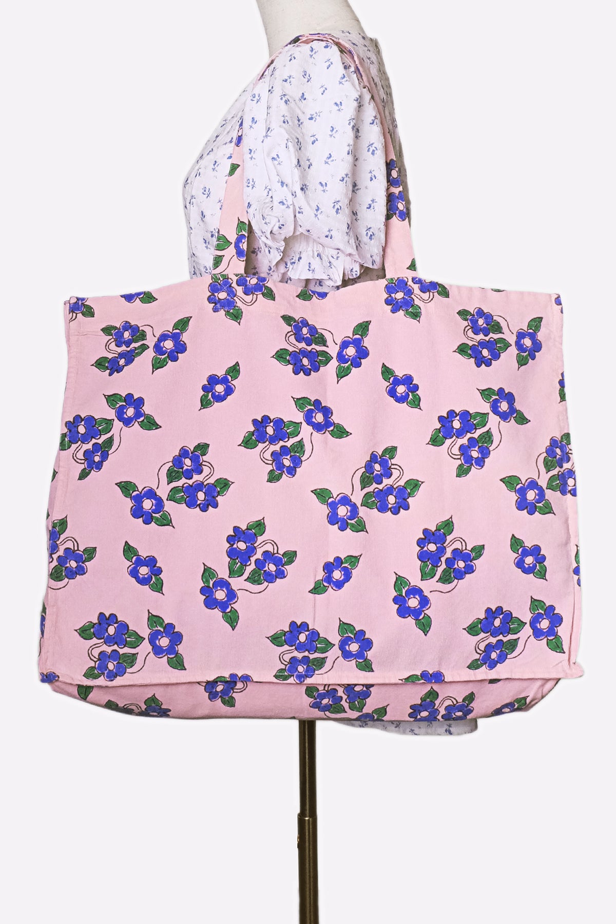 Weekend House Kids Pink Flowers Tote