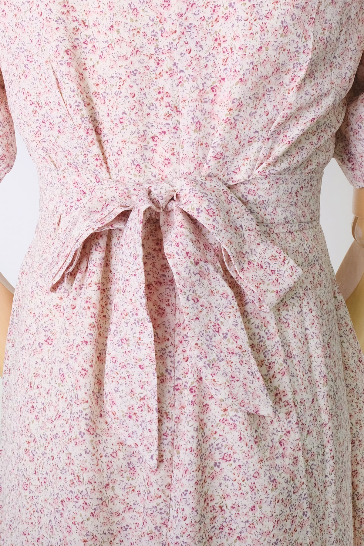 Floral Print Square-Neck Dress