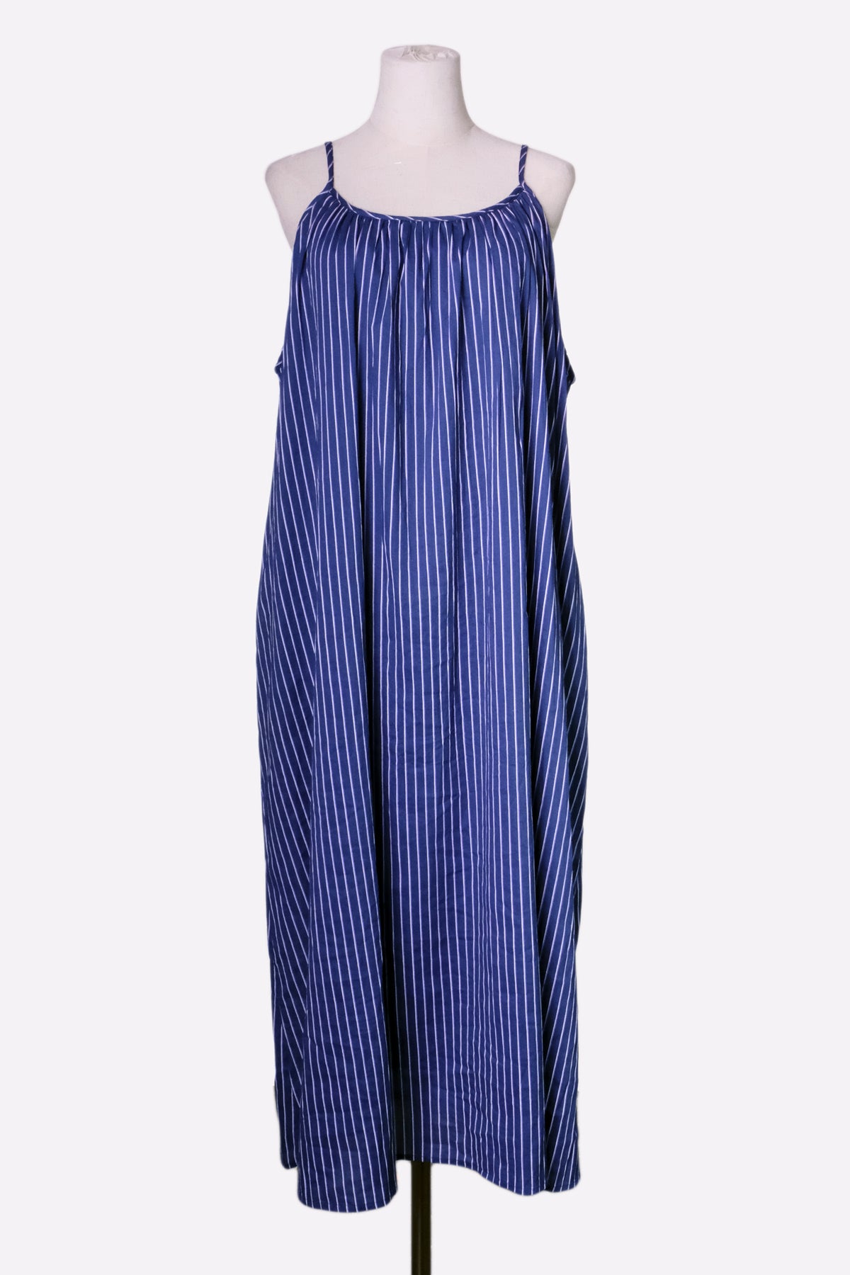 Casual Maxi Dress (Navy)