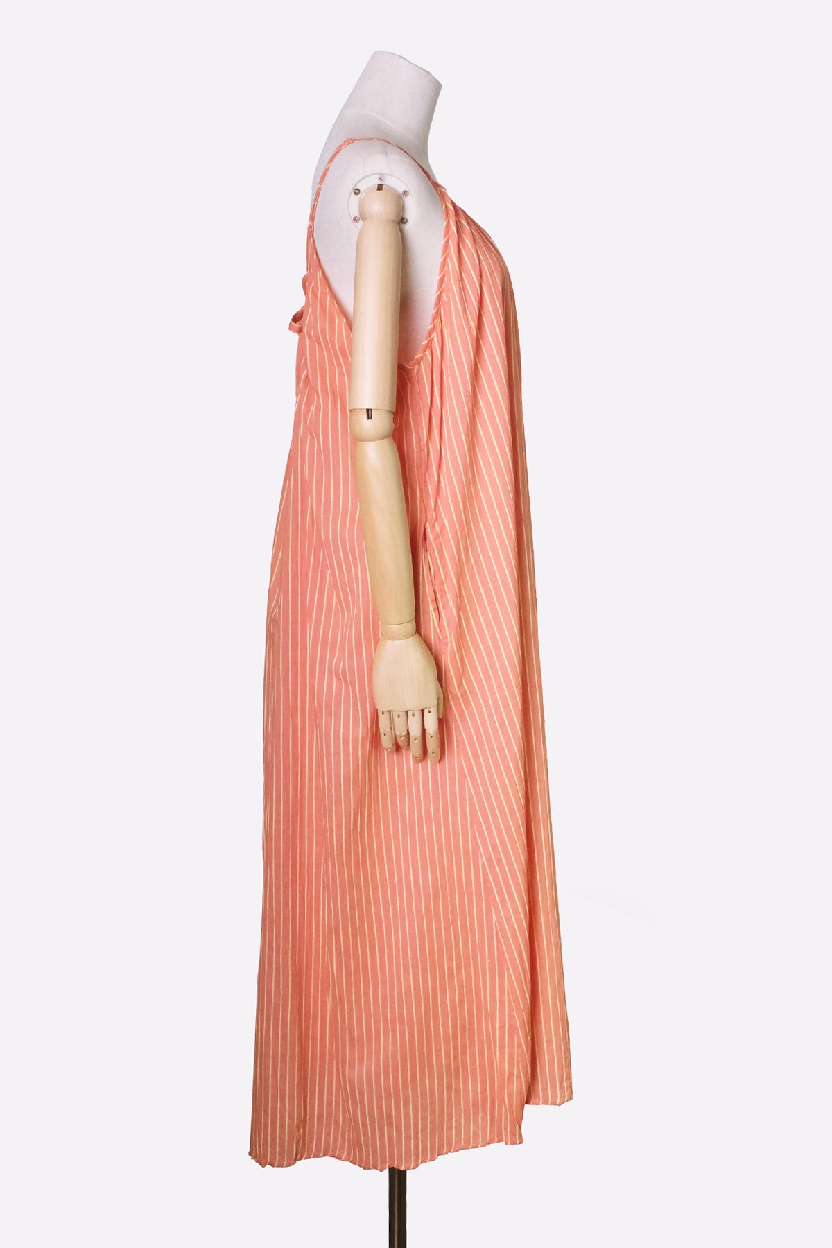 Casual Maxi Dress (Hot Coral)