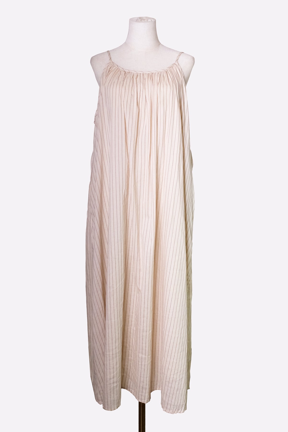 Casual Maxi Dress (Beige)