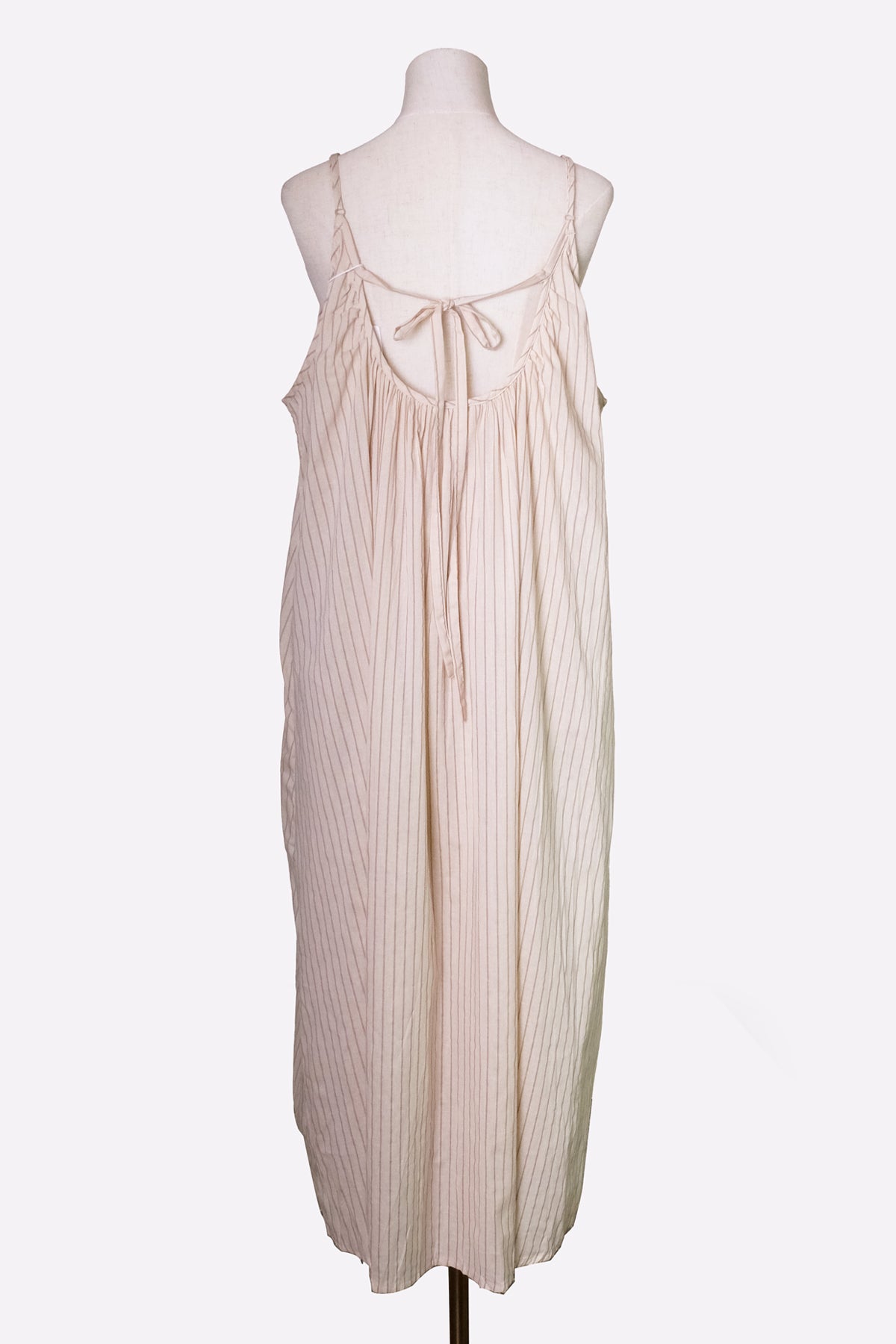 Casual Maxi Dress (Beige)