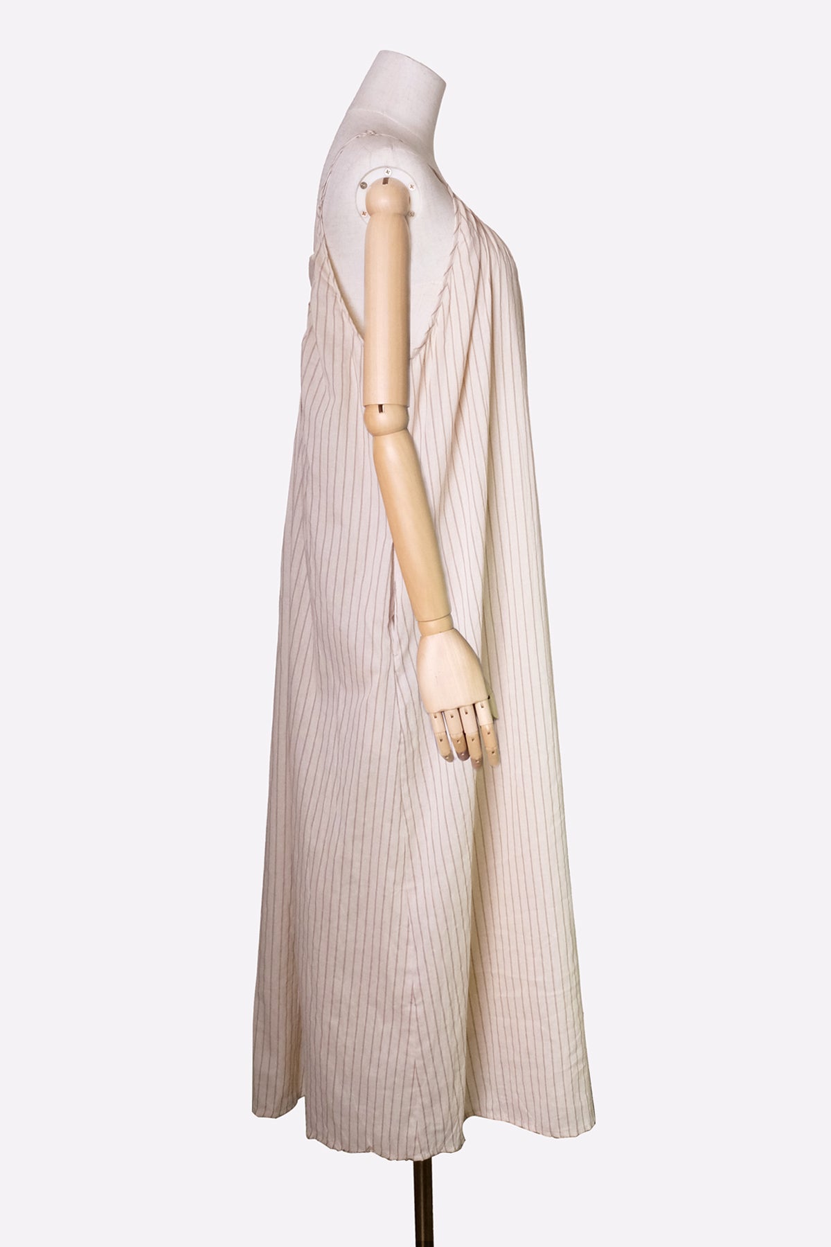 Casual Maxi Dress (Beige)