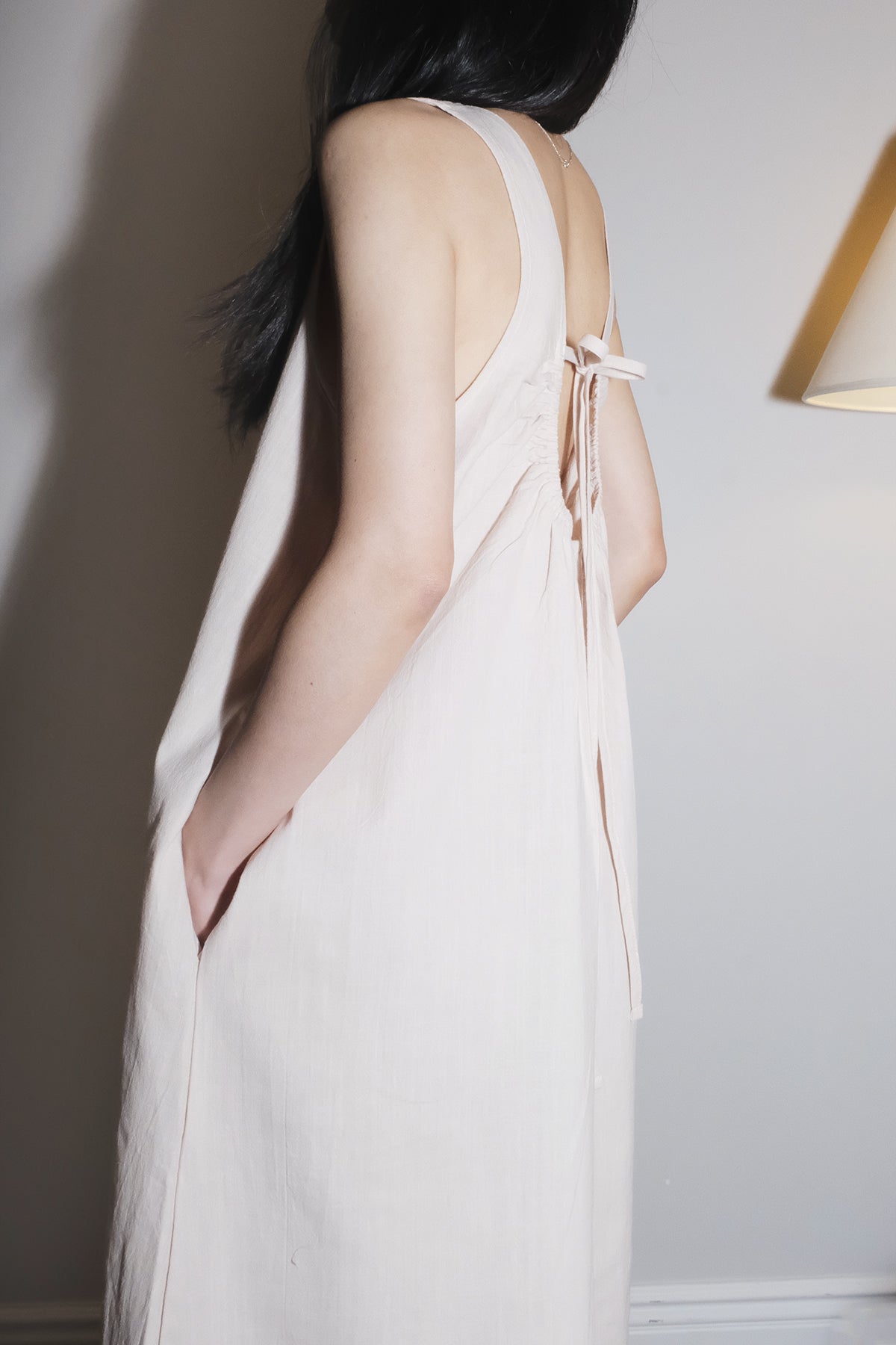 Light Beige Maxi Dress