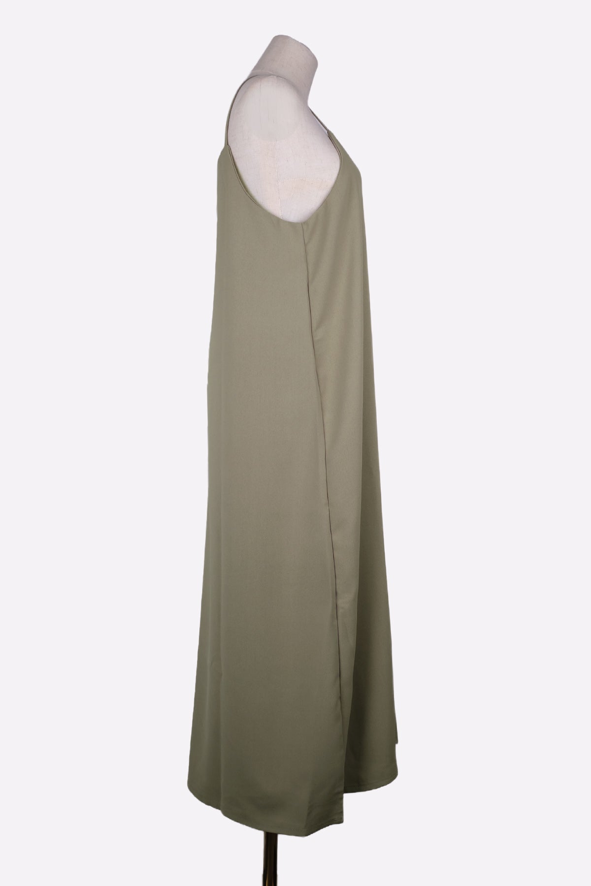 Bustier One Piece Dress (Khaki Green)
