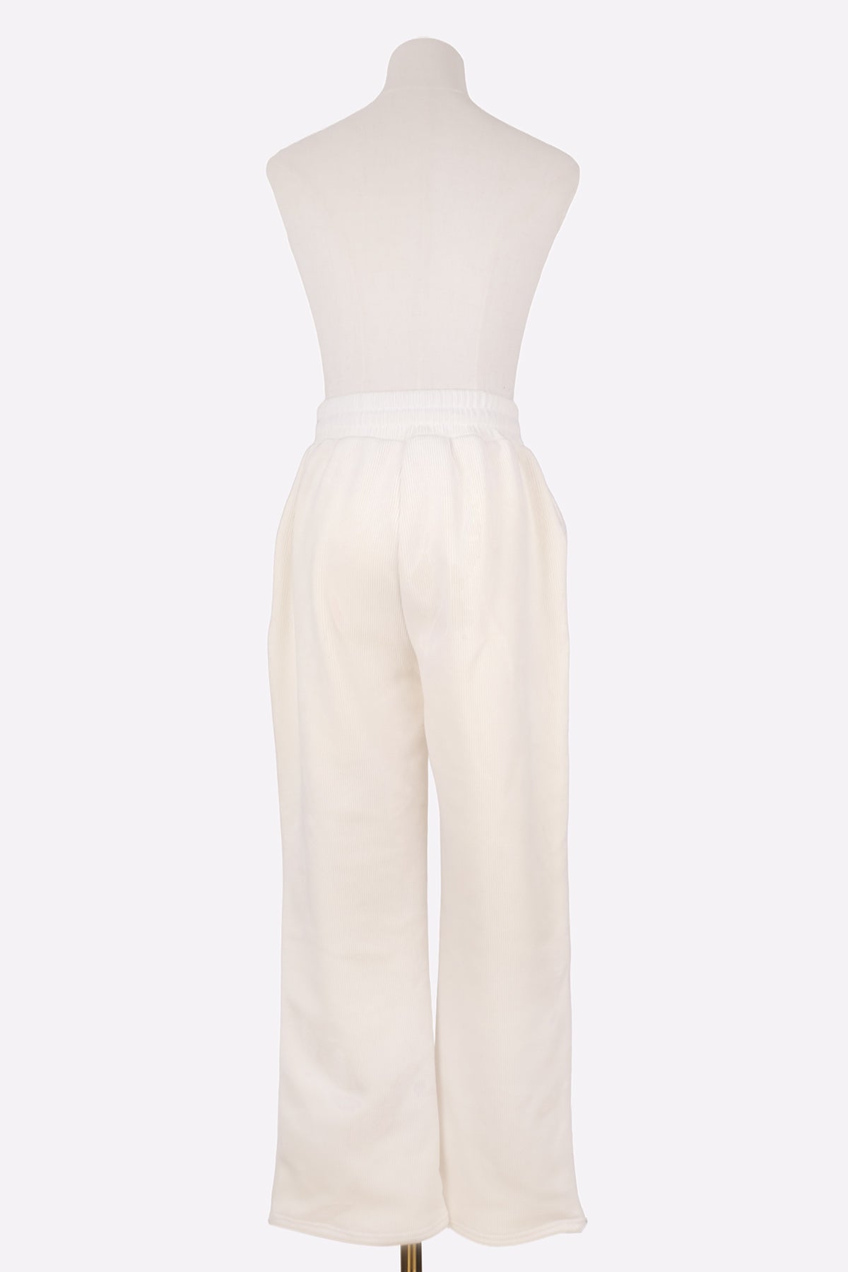 Soft Wool Lining Pants (Cream)