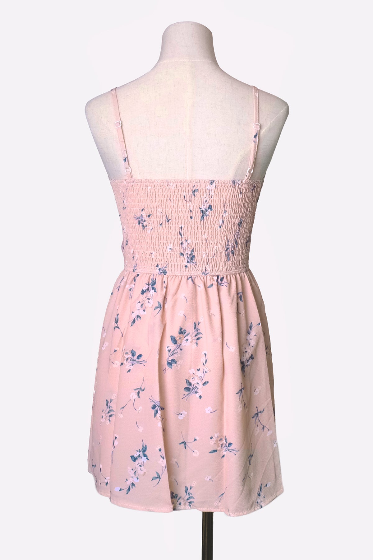 Floral Romper (Orange & Pink Floral)