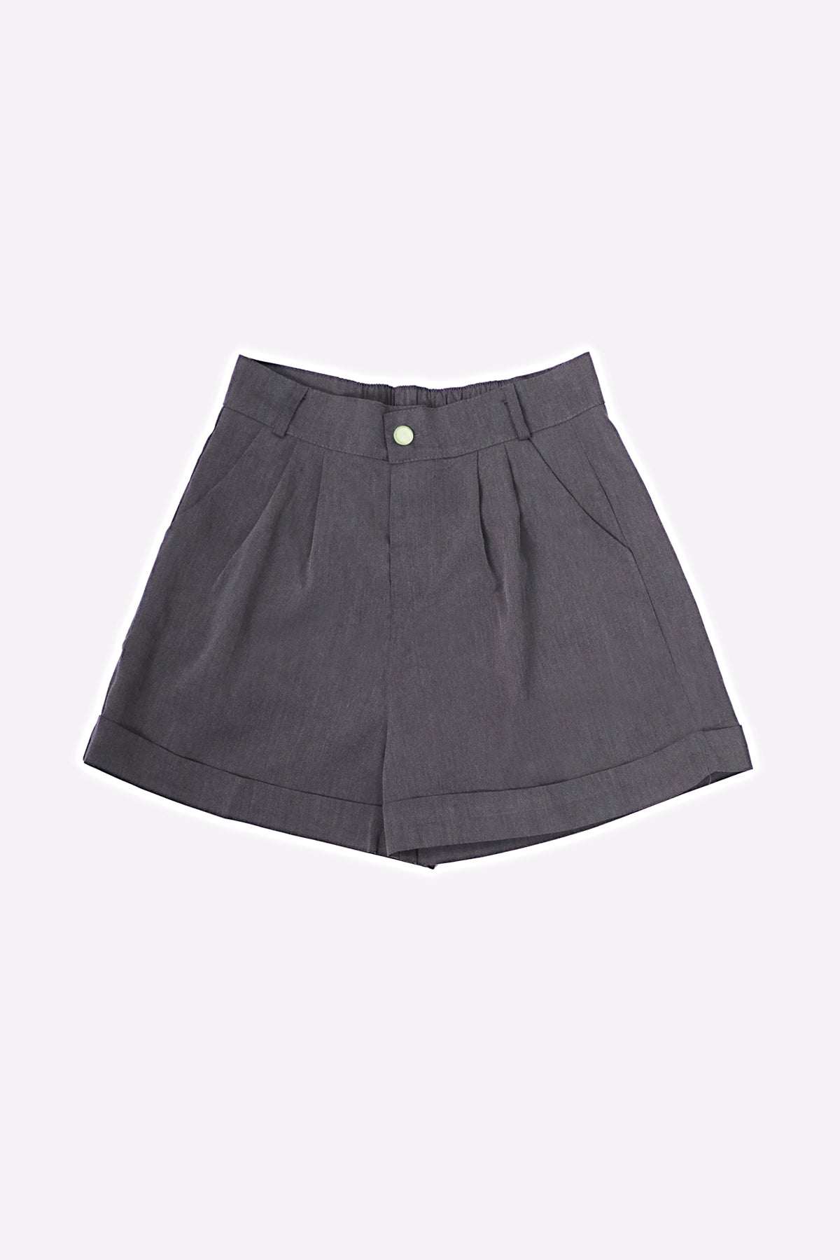 Wide Leg Shorts (Gray)