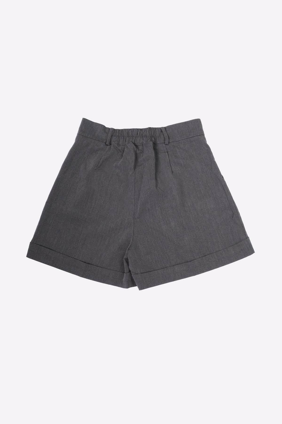 Wide Leg Shorts (Gray)