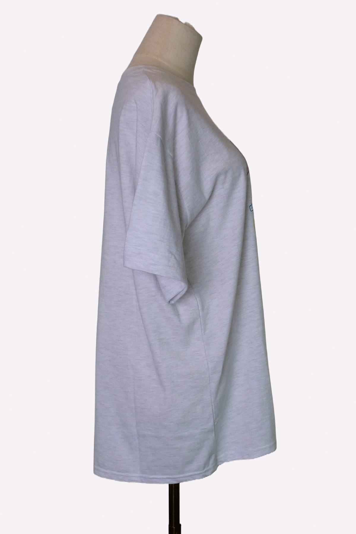 Hot Rod Box T-shirt (Melange Light Gray)
