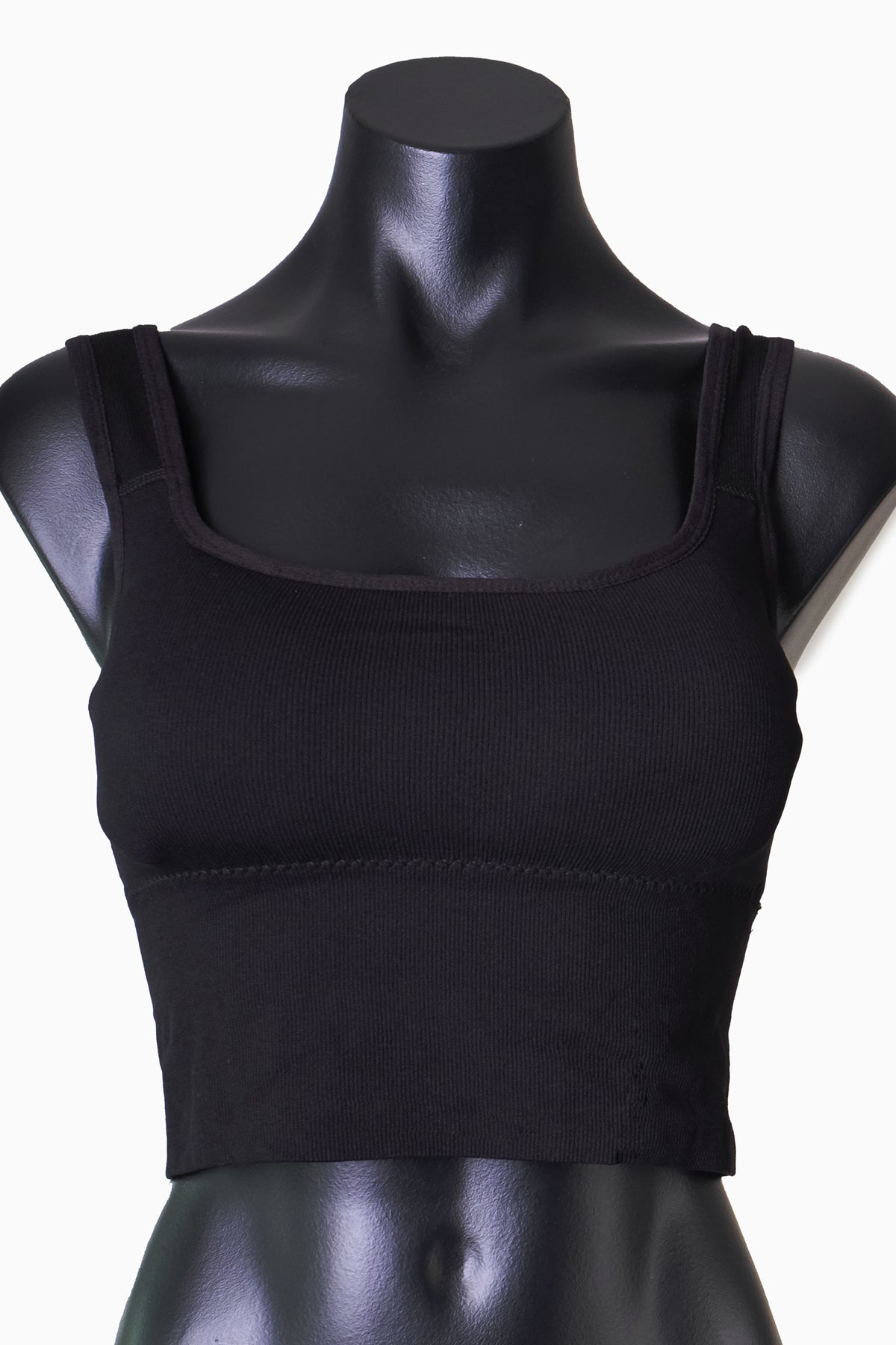 Padded Tank Top (Black)