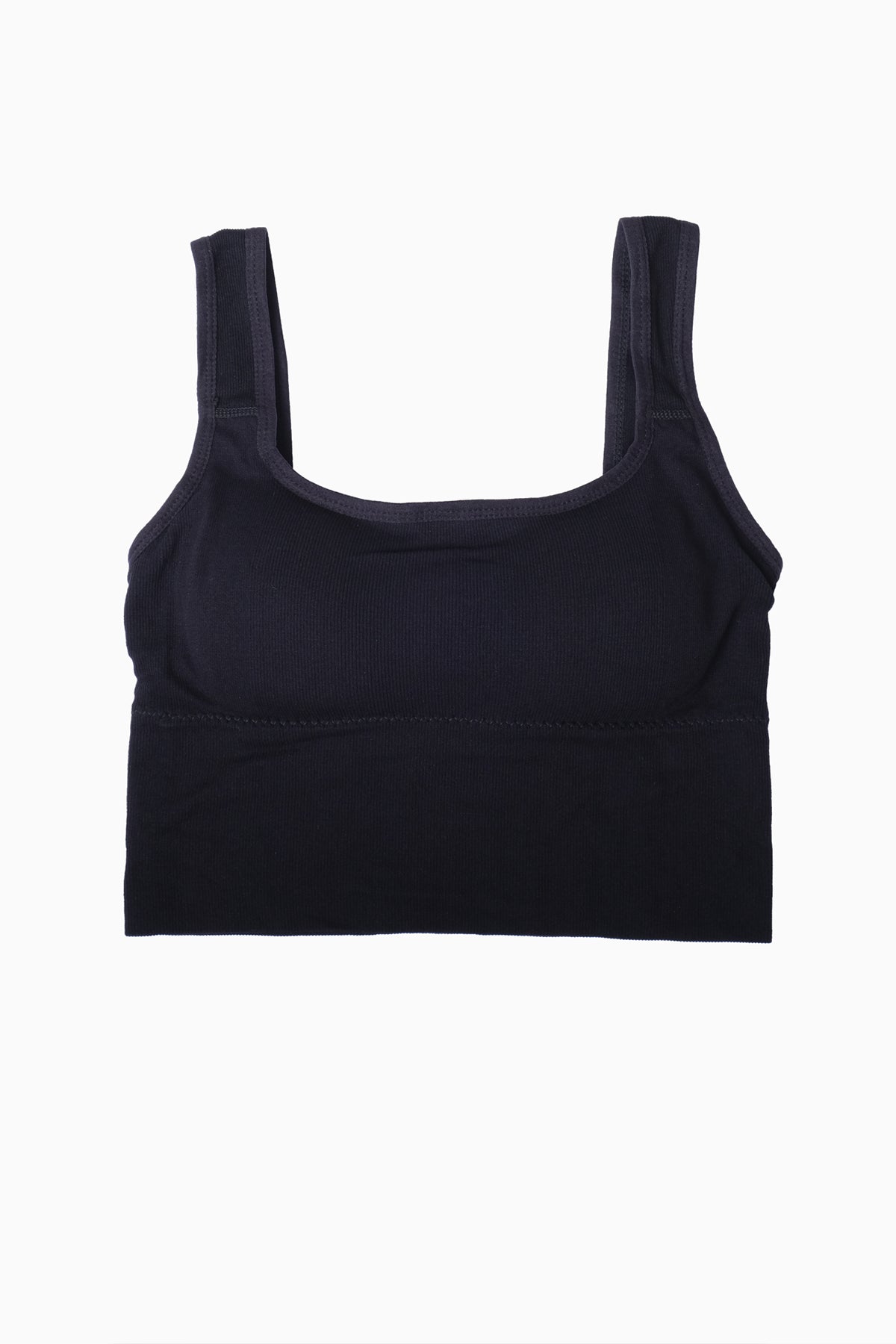 Padded Tank Top (Black)