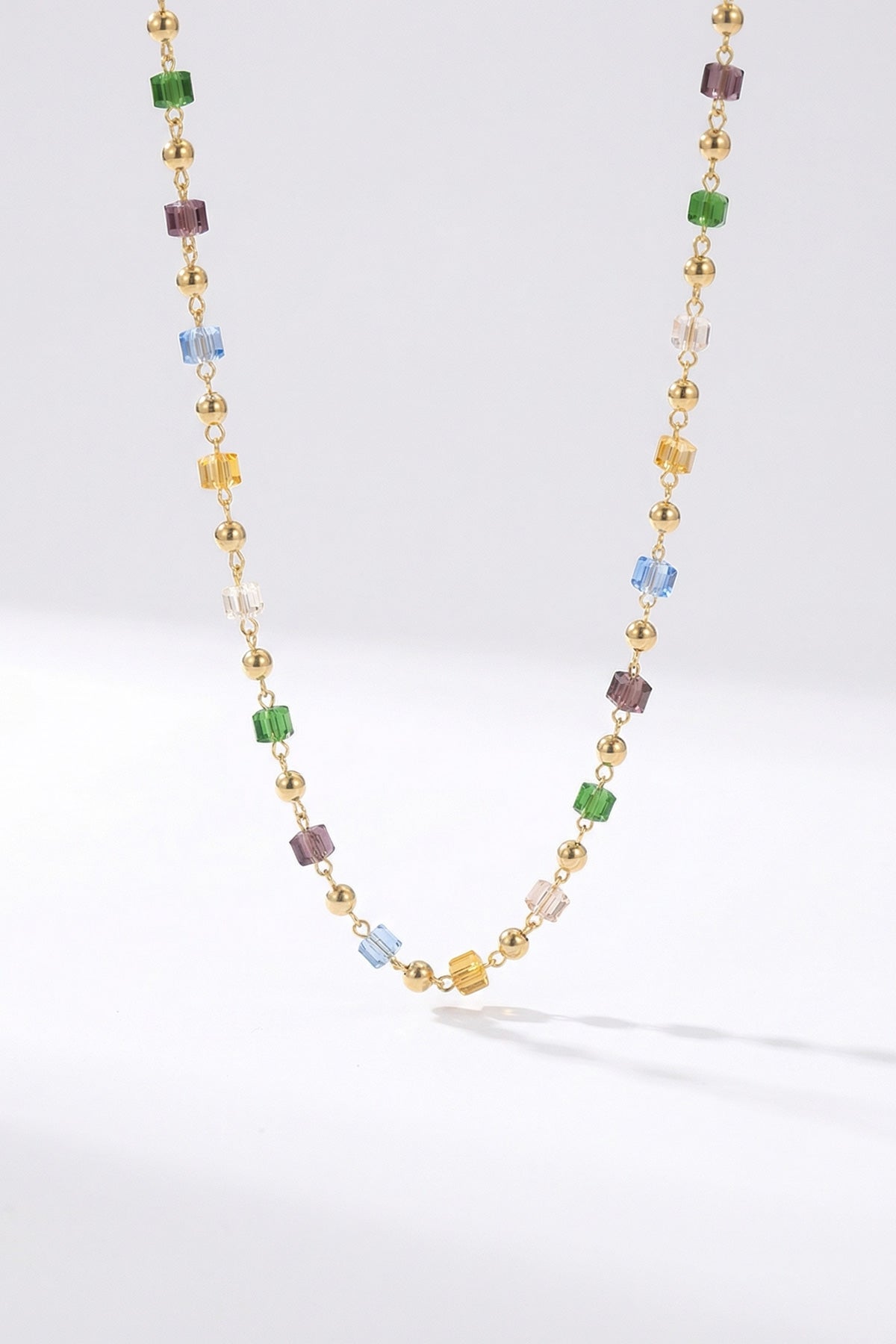 Multicolor Beads Necklace