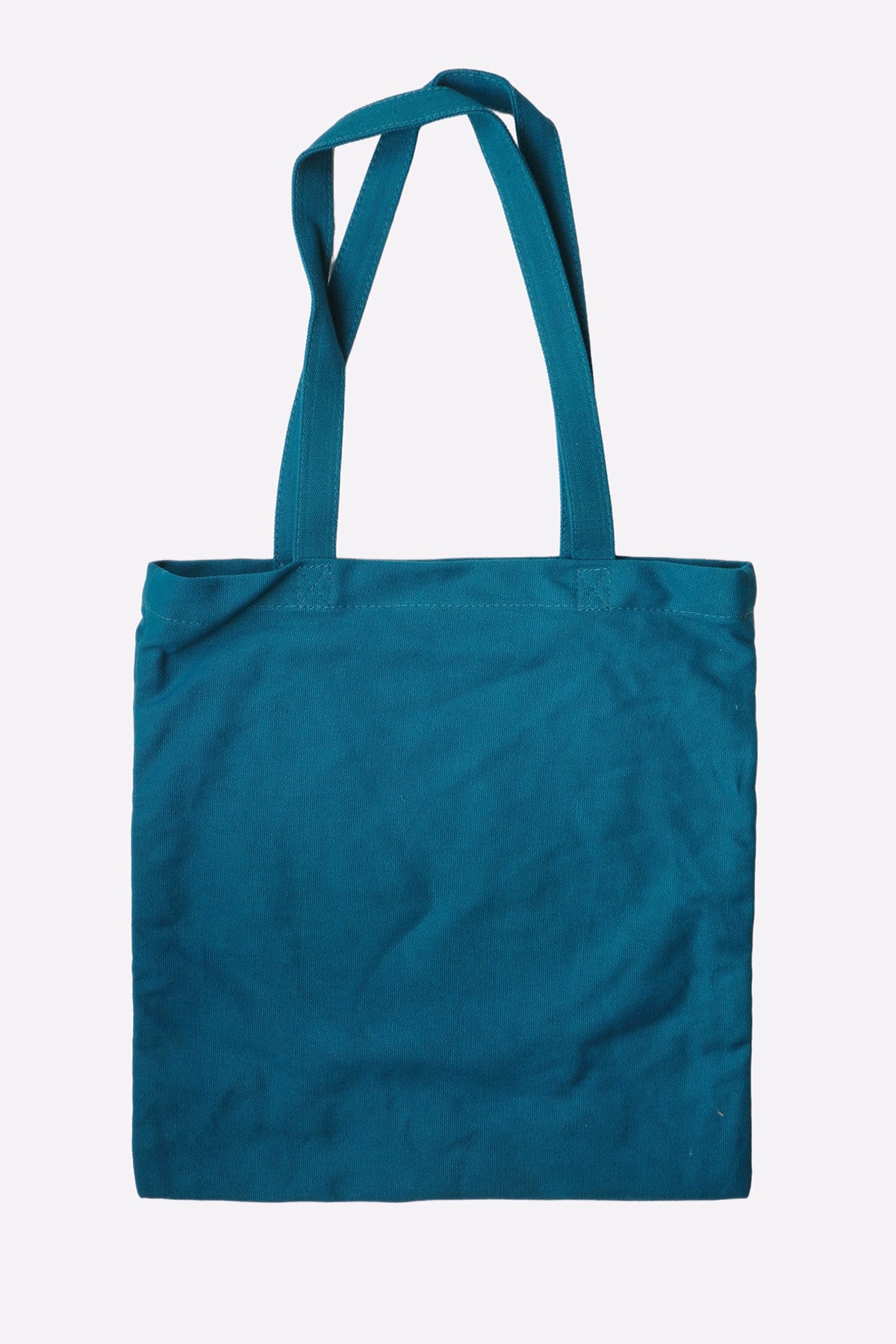 Merci Tabby Cat Embroidered Cotton Tote Bag