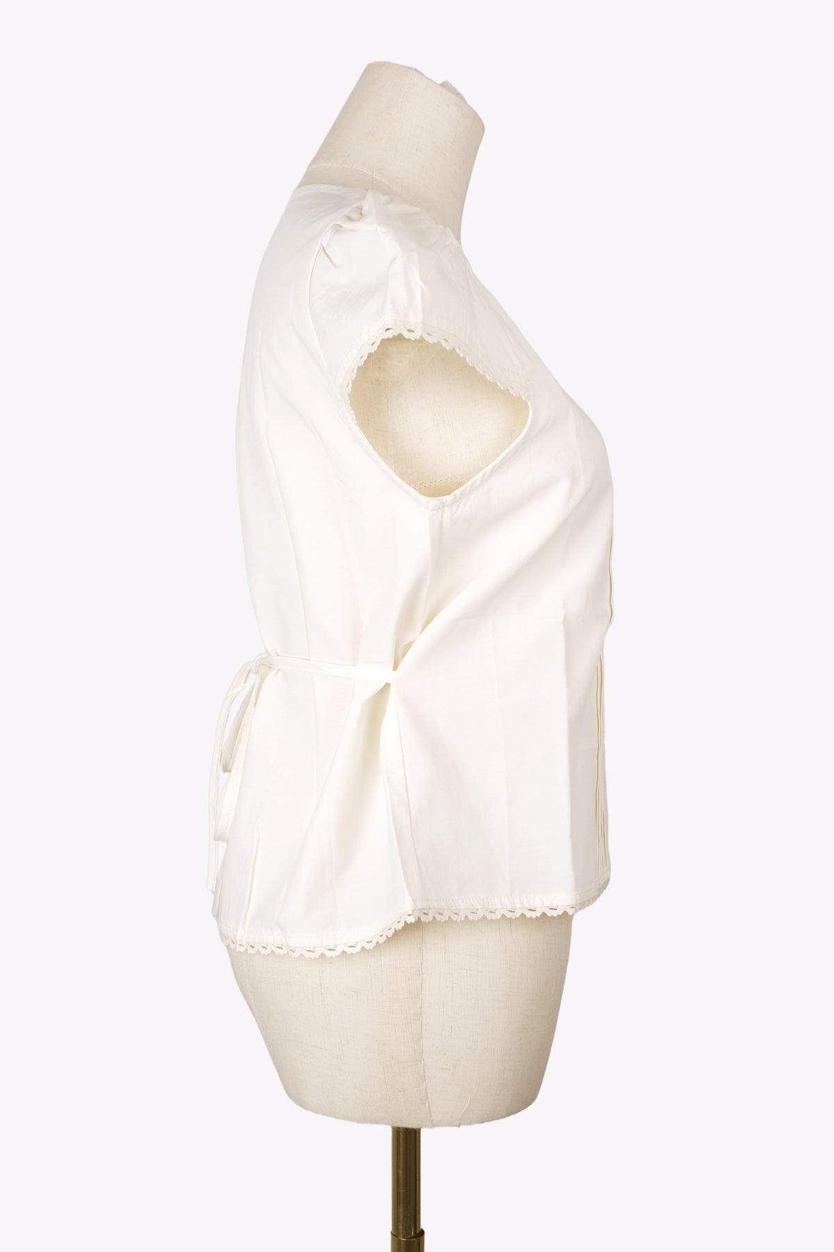 Lace Square Blouse Side