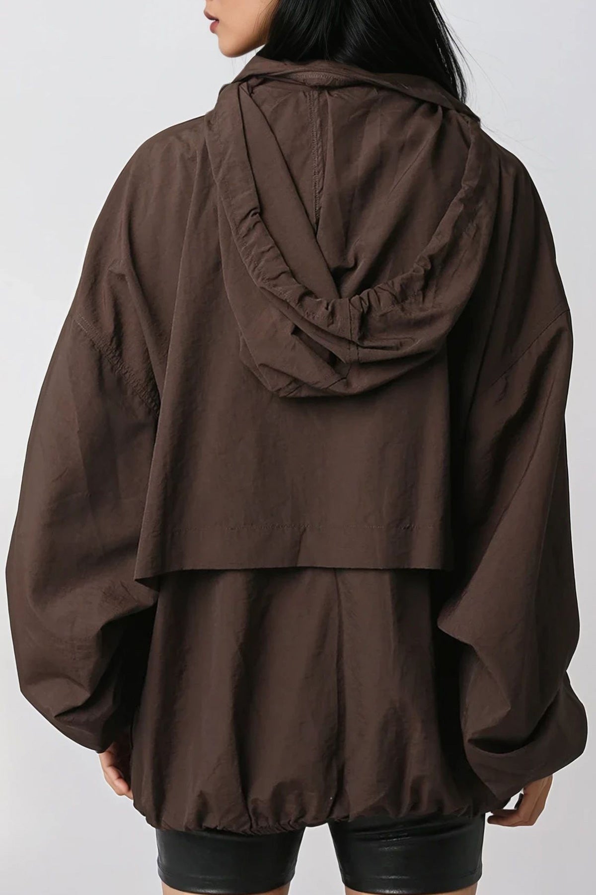 Collared Jacket (Brown)