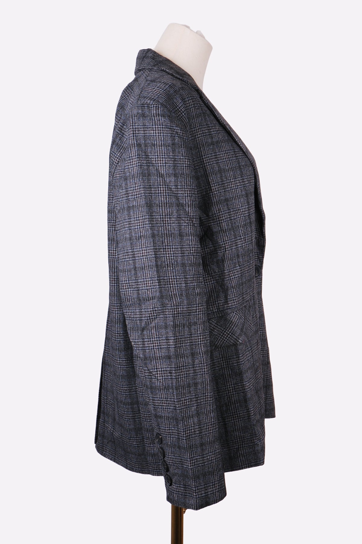 Charcoal Blazer Side