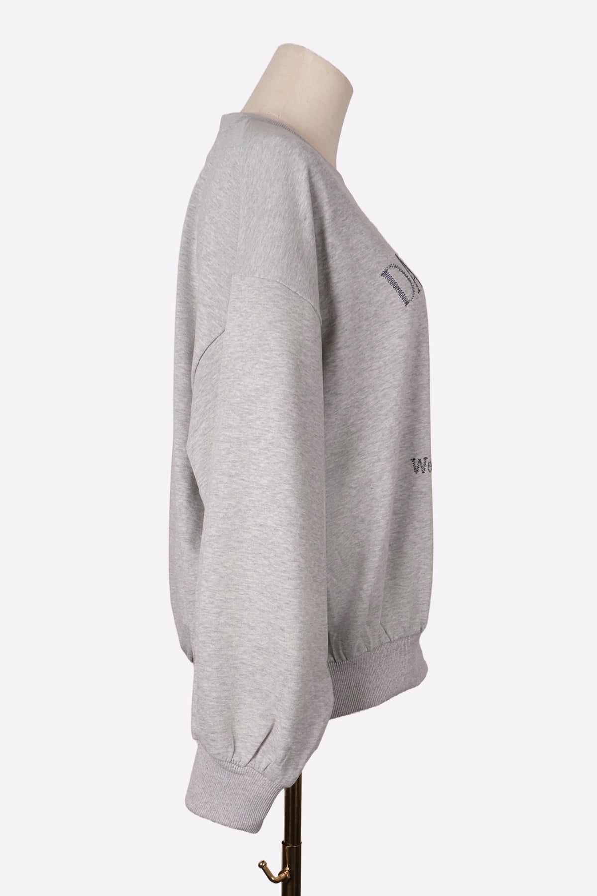 Dalmatian Sweatshirt (Gray) Side