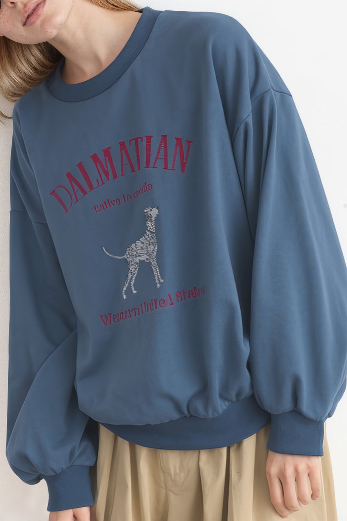 Dalmatian Sweatshirt (Navy)